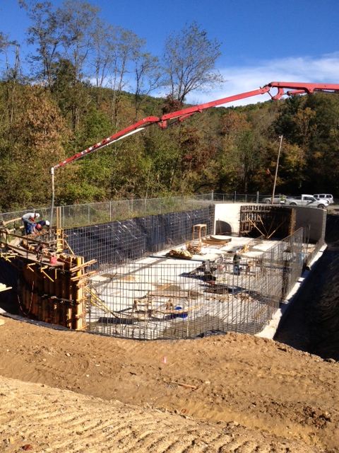 wv contractor, wastewater treatment plant